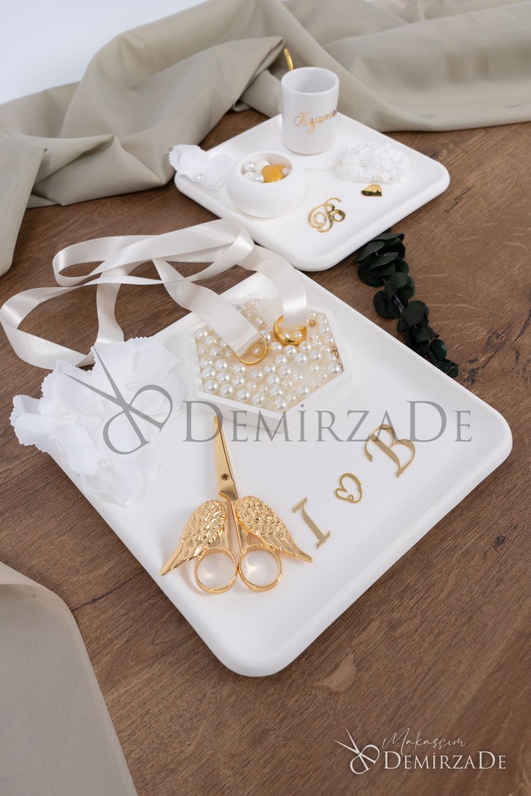 nişan tepsisi ve damat kahvesi