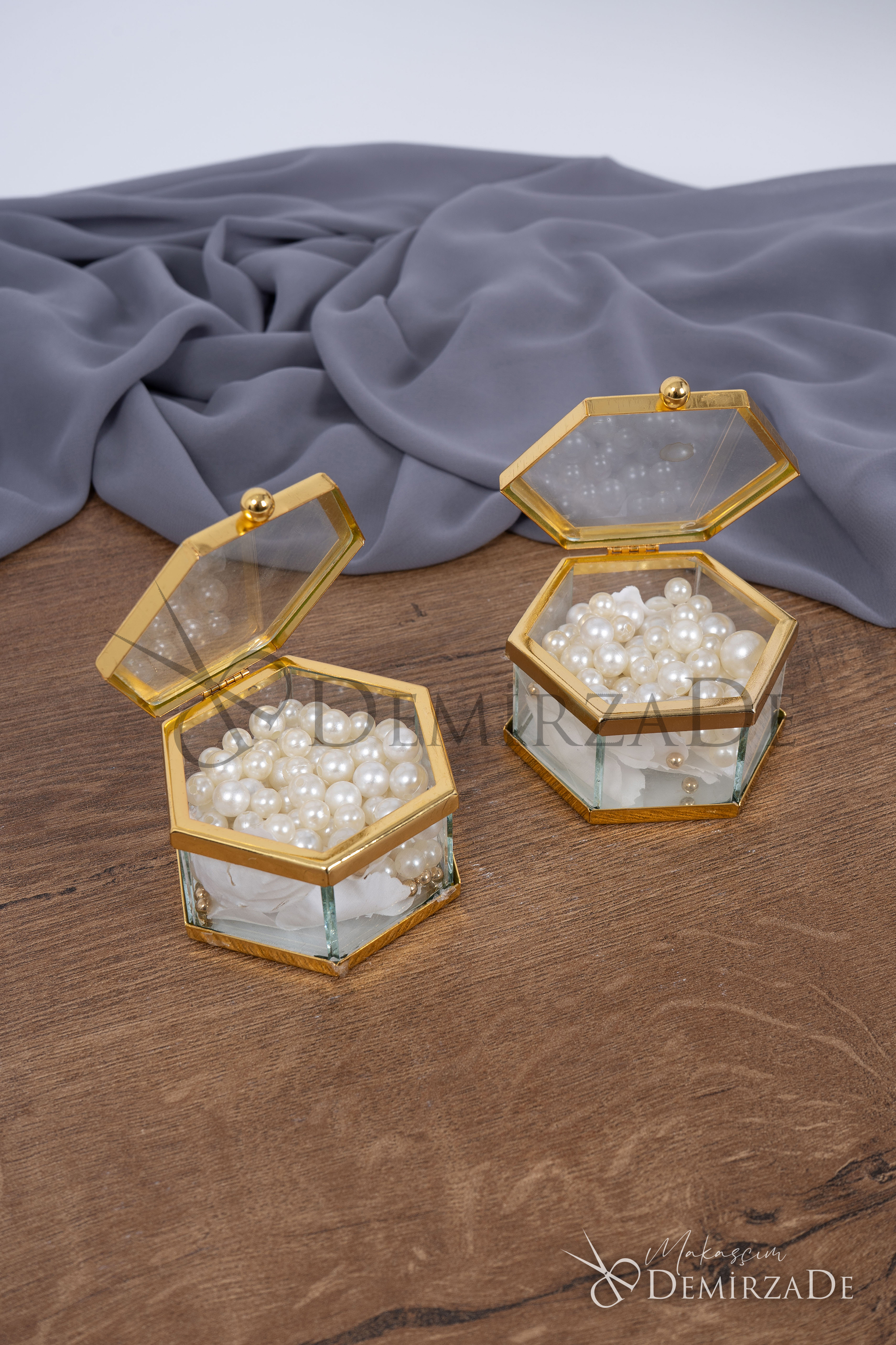 Altıgen Yüzük Kutusu - Görsel 2