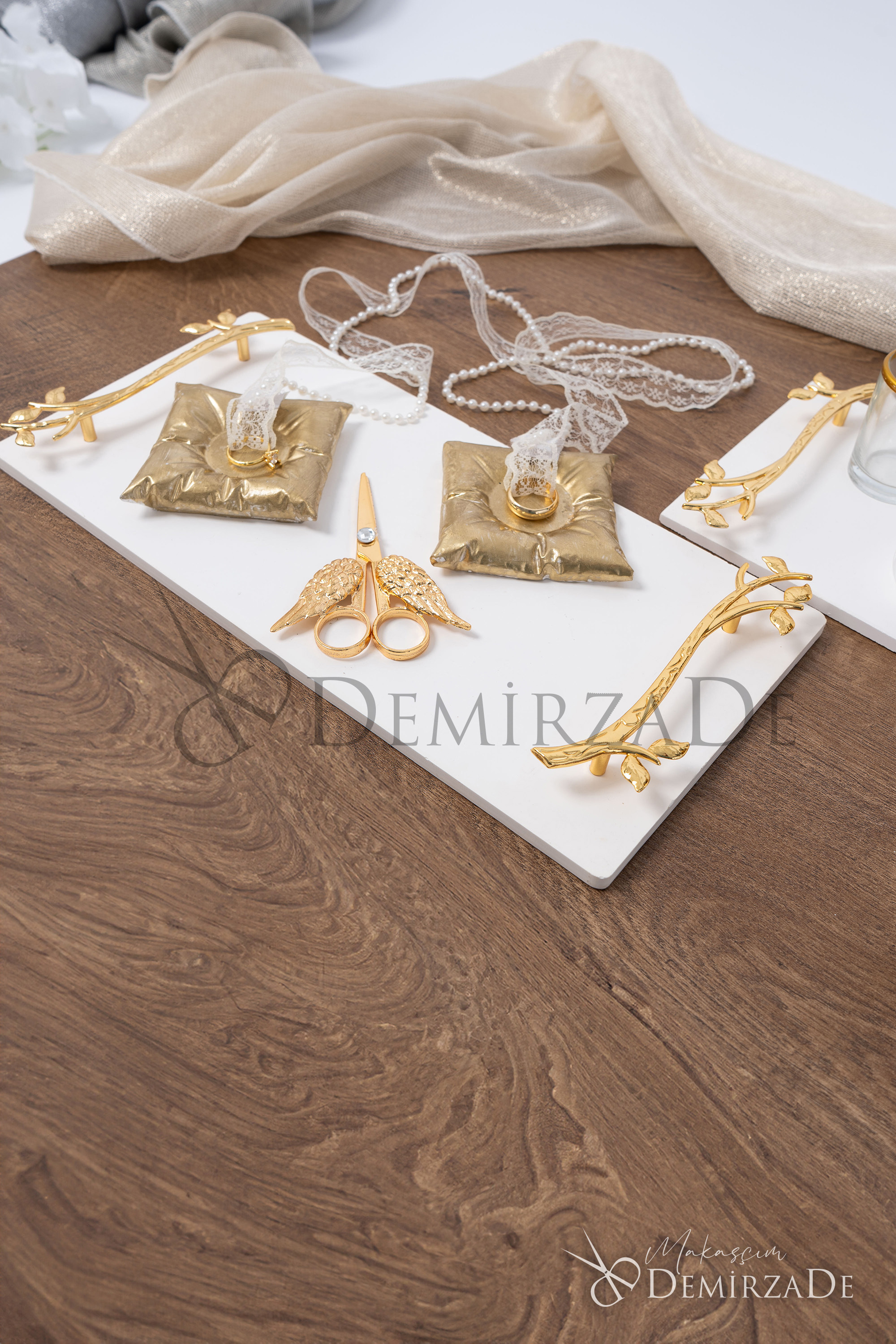 Beton Söz Nişan Tepsisi - Görsel 15