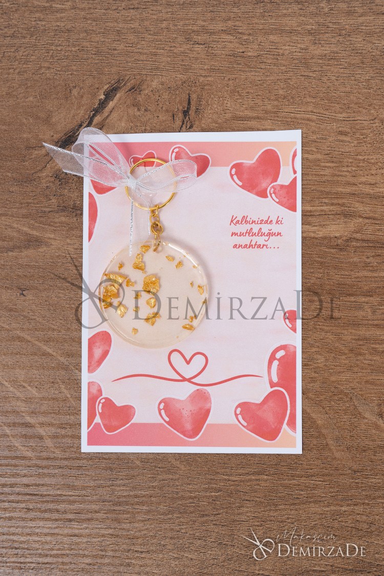 Yuvarlak Anahtarlık - Görsel 1